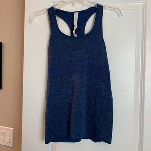 Lululemon Blue Swiftly Tank size 6